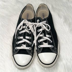 LN~Unisex~Womens Size 10/Men’s 8-Converse Chuck Taylor All Star Black~Textile